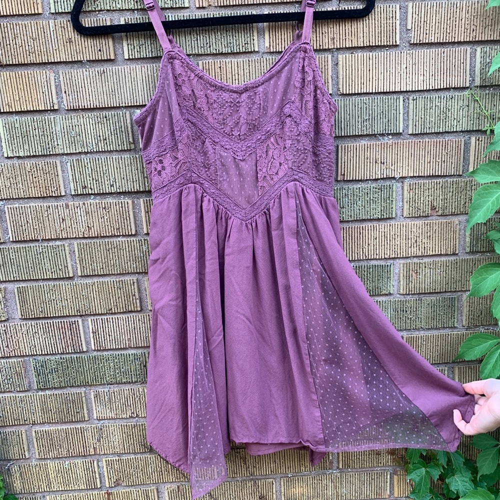 Purple dress!